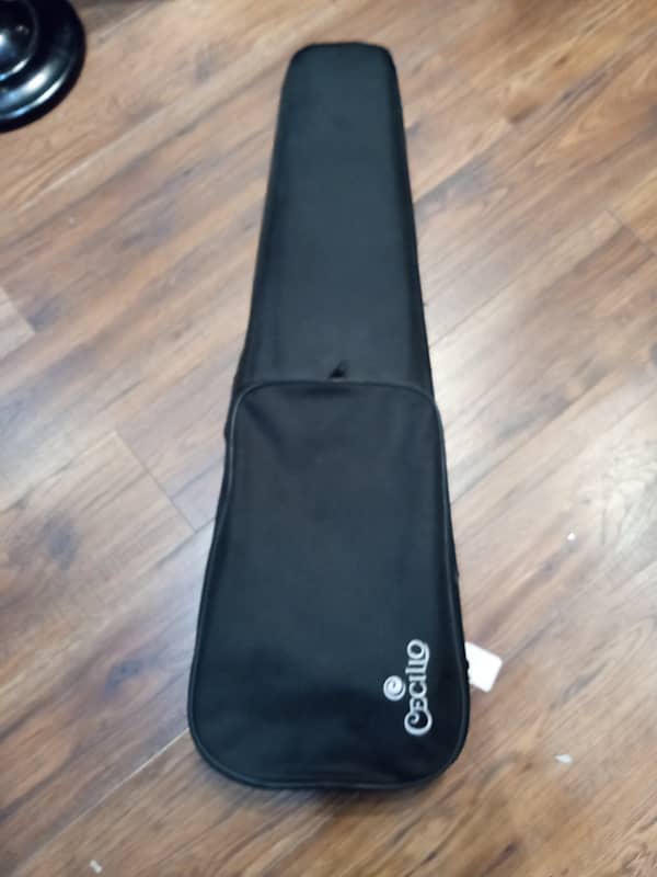 Cecilio HVPV30 Electric Violin w/ Case & Bow Wine Red Reverb