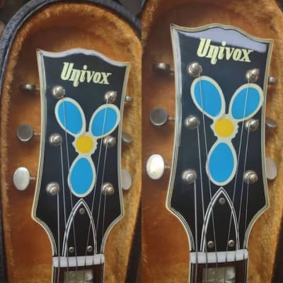 【ビンテージ】 univox レスポール　マツモク製造　60年代〜70年代 ビンテージ】 univox レスポール マツモク製造 60年代〜70年代