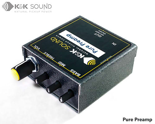 K&K Acoustic Pickups - Pure Preamp image 1