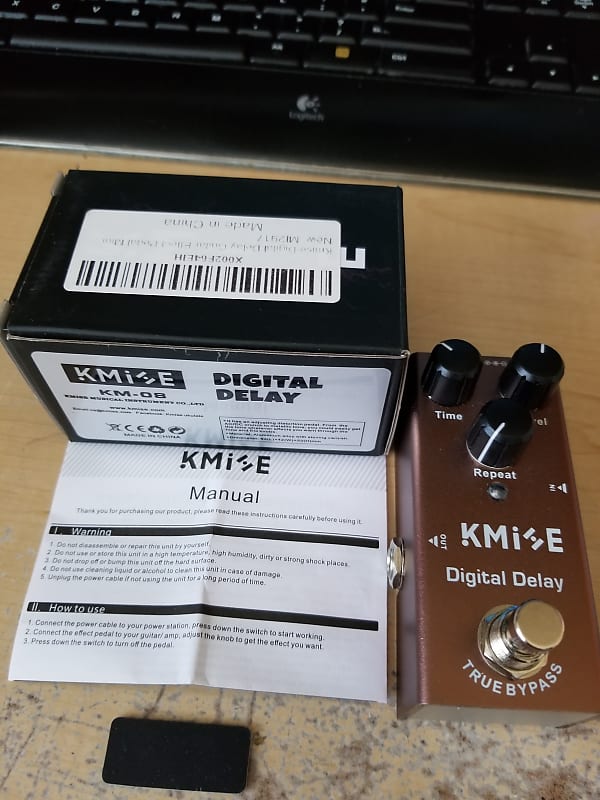 Kmise Digital Delay Mini Pedal, xlnt cond. with original Reverb