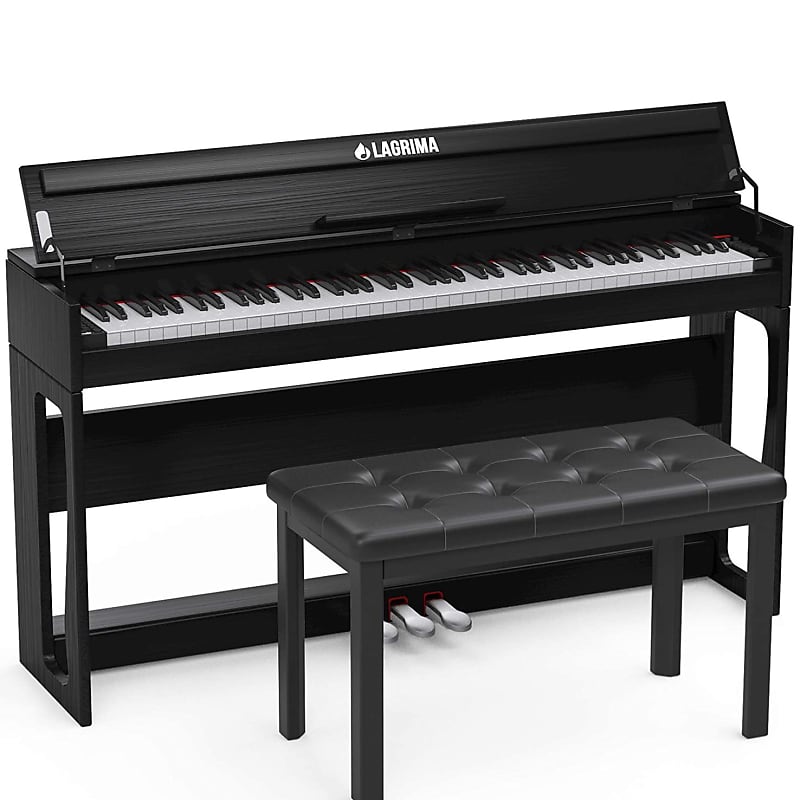 TENB Beginner Digital Piano,88 Key Full Size Semi Weighted Keyboard,Built  in Speakers and Power Supply,Home Digital Piano USB / MIDI / Pedal / Audio  / Headphone,Suit for Kids,Adults,Beginner : : Musical Instruments
