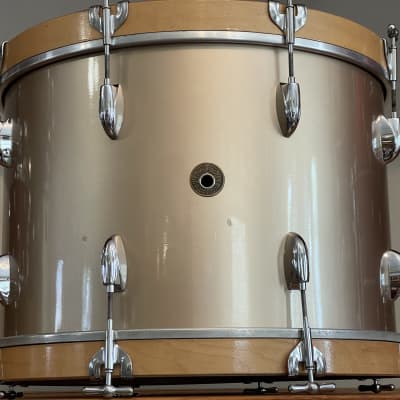 1950's Gretsch 20" Round Badge Bass Drum 14x20 - Copper Mist Lacquer Refinish image 9