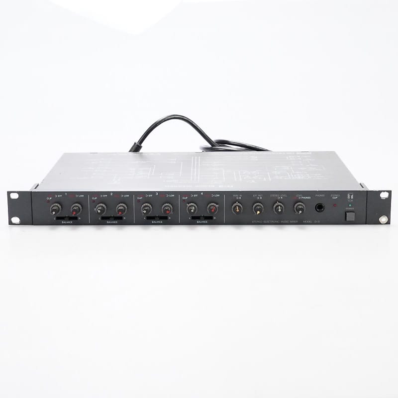 TOA Model D-3 4 Channel Stereo Electronic Music Mixer w/ XLR | Reverb