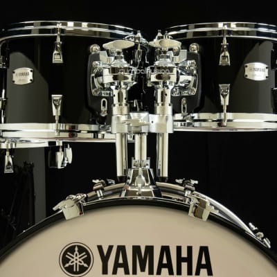 Yamaha Absolute Hybrid Maple Solid Black 10/12/14/16/22 image 6