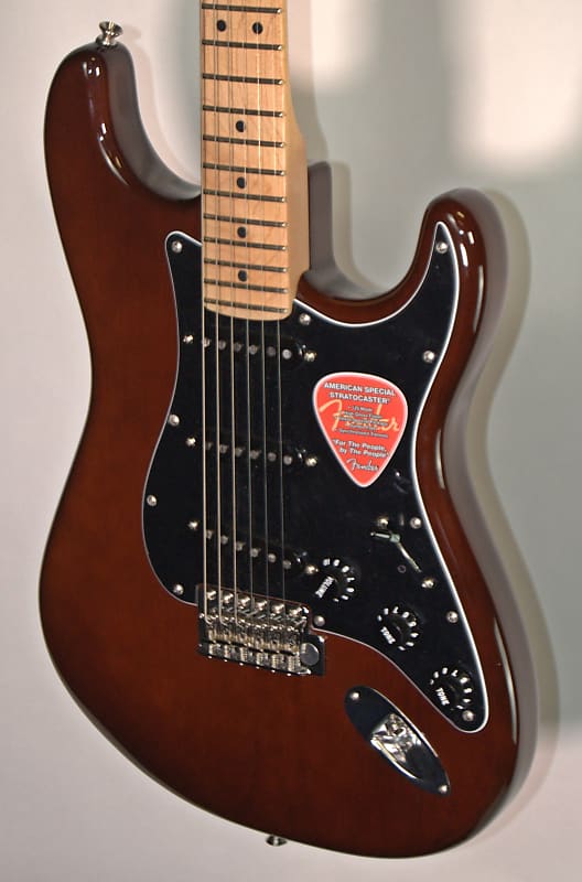 Fender American Special Stratocaster Electric Guitar Walnut