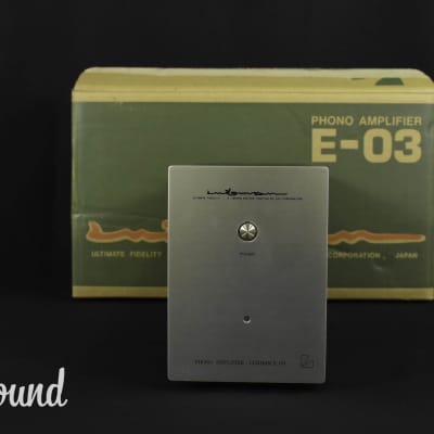 Luxman E-03 Stereo Phono Preamplifier in Near Mint Condition w/ Original Box image 1