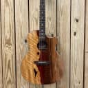 Luna Vista Eagle Acoustic-Electric Koa Back Natural W Beautiful Hard Shell Case FREE WRANGLER DENIM STRAP