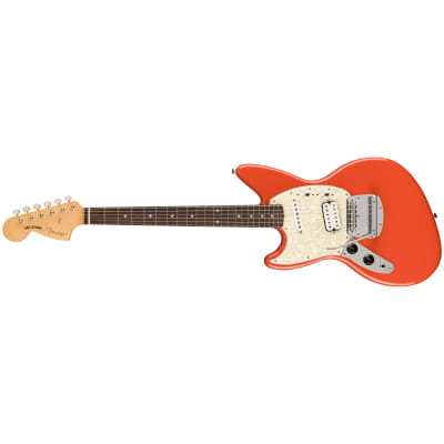 Kurt Cobain Jag-Stang LH Fiesta Red + Housse Fender image 3