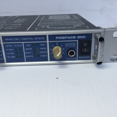 RME Fireface 800 Firewire Audio Interface | Reverb