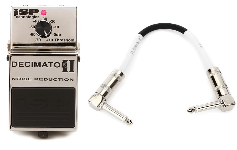 ISP Technologies Decimator II Noise Reduction Pedal Bundle Reverb