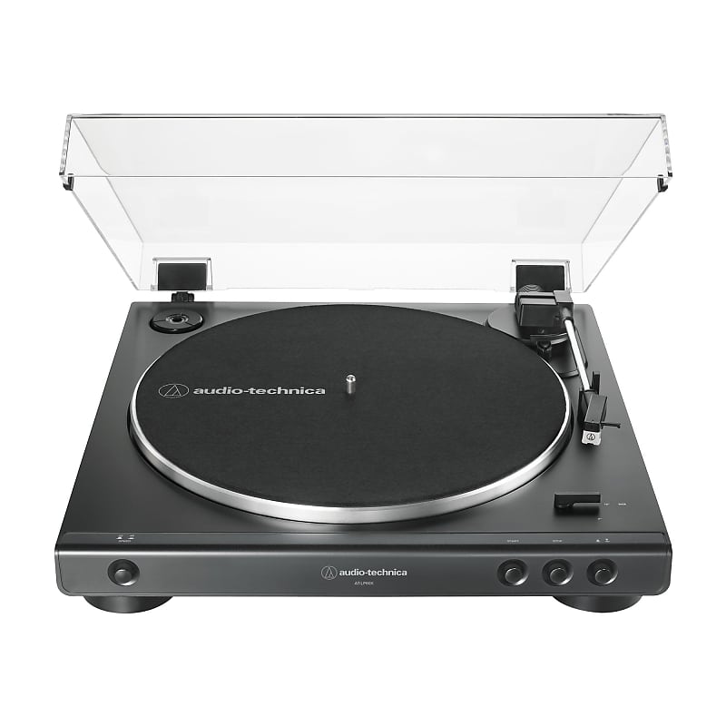 Audio-Technica - Fully Automatic Belt-Drive Turntable AT-LP60X / Black  			