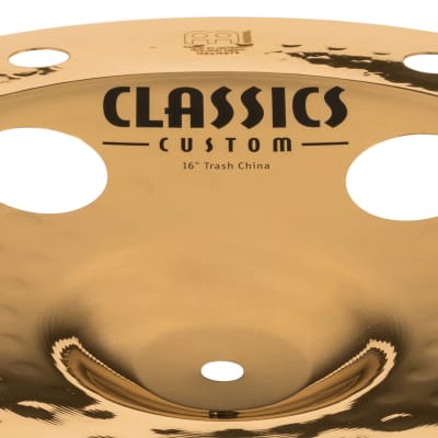 Meinl Cymbals CC16TRCH-B Classics Custom 16-Inch Brilliant Trash China (VIDEO) image 5