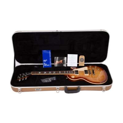 2015 Gibson Les Paul Traditional Electric Guitar, Honey Burst, 150062930 image 10