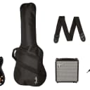 Squier Affinity Series Precision Bass PJ Pack 3-Color Sunburst with Laurel Finge