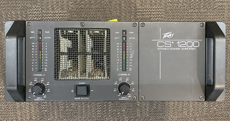 Peavey CS1200 Stereo Power Amplifier 1200W | Reverb