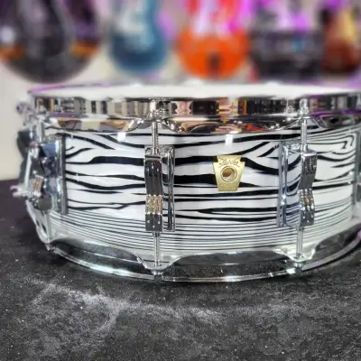 Ludwig Classic Maple Custom White Strata 5 X 14 Snare Drum NEW / Authorized Dealer / Free Ship! 146 image 2
