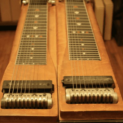 Sho Bud  double neck pedal steel (Crossover) 1968 Brown image 4