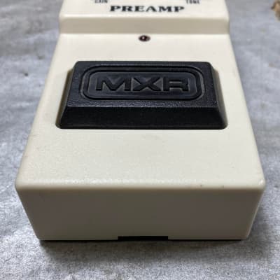 MXR Preamp 1980s - Beige - Rare White Preamp Pedal image 2