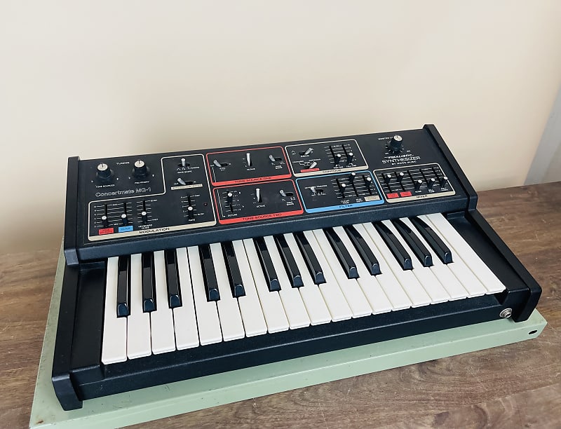 Realistic (Moog) MG1 Analog Synthesizer Early 1980s Reverb