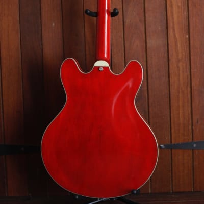 Eastman T64/V-T Antique Red Hollowbody Electric Guitar image 12