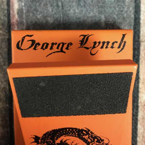 Used Morley George Lynch Dragon Wah Special Edition Signed Wah Pedal image 5