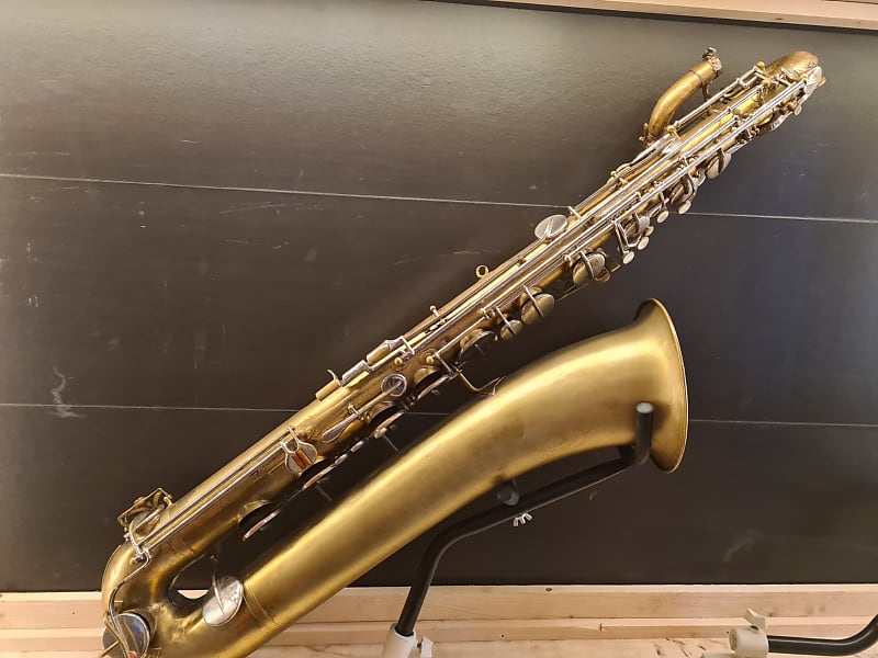 Baritone Big B Aristocrat Gold Saxophone image 1