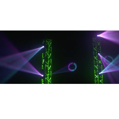 Chauvet DJ Intimidator Scan 110 LED Moving Beam Mirror Scanner Light w Bag+Cable image 12