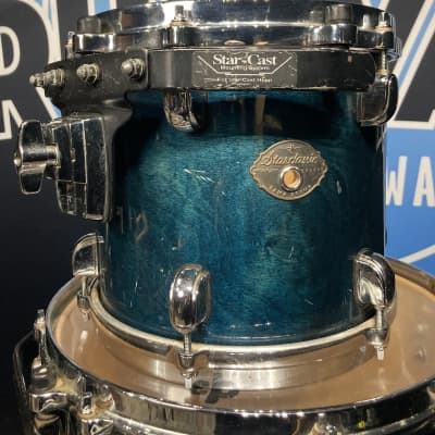 Tama - 10x9" and 14x12" Starclassic Rack Toms, with Star-Cast Mounting System - Marine Blue image 6