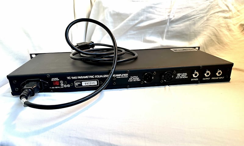 TC Electronic TC 1140 Parametric Equalizer / Preamplifier | Reverb