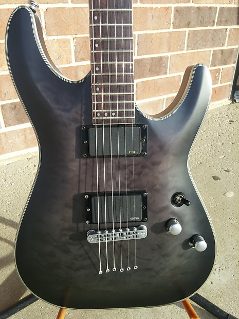 Schecter diamond sales series platinum