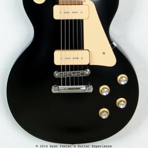 2011 Gibson Les Paul 1960s Tribute Black image 2
