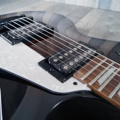 Burny RLG-55 JP Electric Guitar, Trans Blackburst image 7