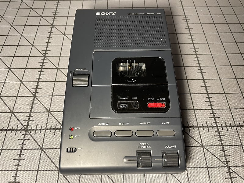 Sony MicrocassetteTranscriber M2000 Reverb