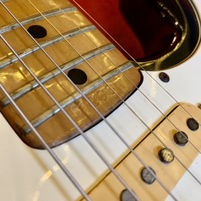 Fernandes Burny Custom strat 1976 Sunburst original vintage mij japan 1970’s Stratocaster image 15