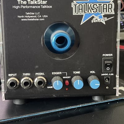 ミュージシャン Talk box TalkStar Talk Box 2019 - Black / Blue | Reverb