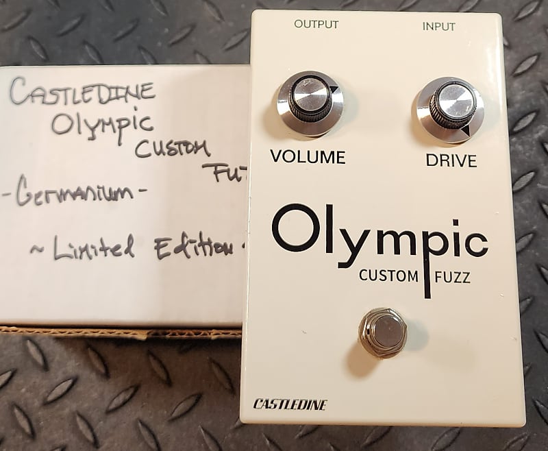 Castledine Olympic Custom Fuzz #017 CV7007 BC184L Transistors | Reverb