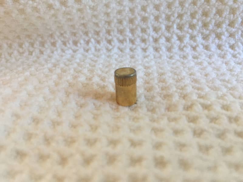 Vintage 1964 Gretsch gold switch tip (removed from '64 Country Gentleman) image 1