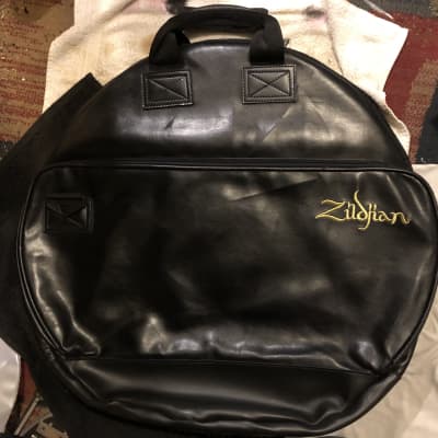 Vintage Zildjian Vegan Leather 80’/90’s  Black image 2