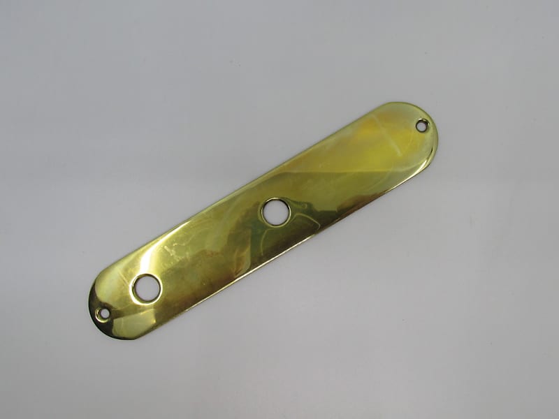 ToneGuard® Brass Telecaster Control Plate 2021 Brass Reverb