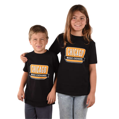 CME Youth T-Shirt Black Classic Logo Small