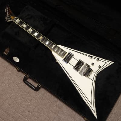 1999 Grover Jackson USA Randy Rhoads Limited White with Black Pinstripes Concord LTD for sale
