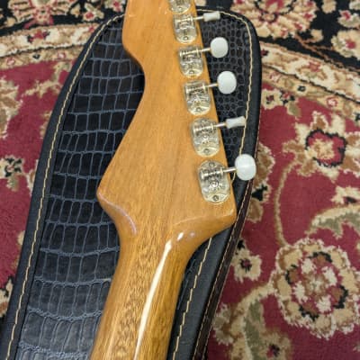 Misc Solidbody Electric Guitar Sunburst (Kawai) 1960s Japan #NA w/Chip Case image 10