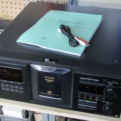 Rare Sony ES Series  CDP-M333ES 400 Audio Disc Mega Changer -  Serviced  - Optical Out - Lots O' PIX image 1