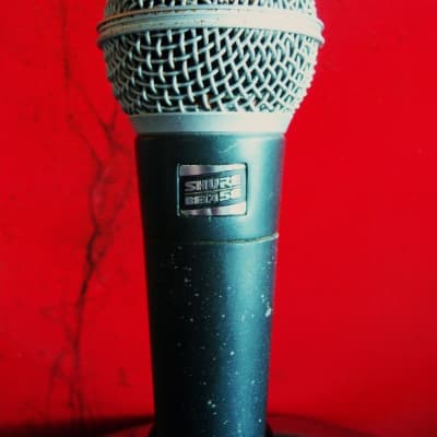Vintage RARER 1980's Shure BETA 58  dynamic cardioid microphone  USA Low Z w accessories SM58 # 2 image 8