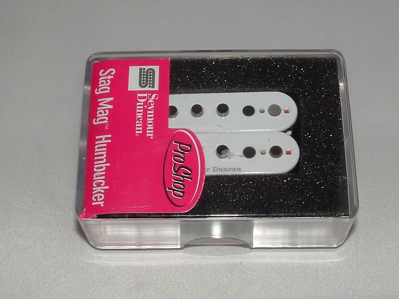 Seymour Duncan SH-3 Stag Mag Humbucker White   New with Warranty image 1