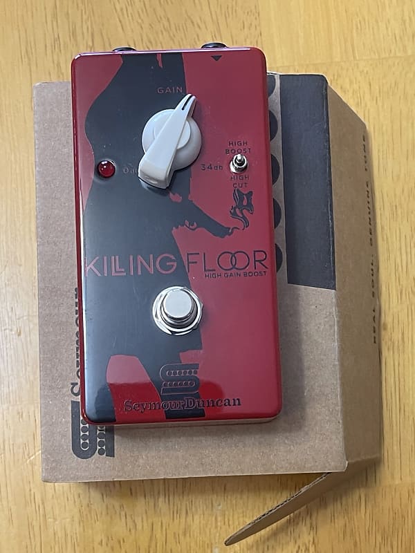 Seymour Duncan Killing Floor High-Gain Boost 2010s - Black/Red