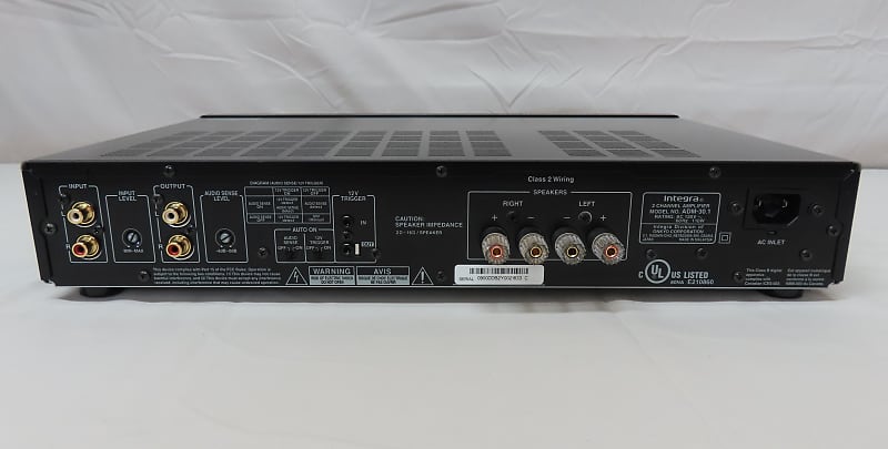 Onkyo Integra ADM-30.1 Stereo Amplifier - 40 Watt Amp with