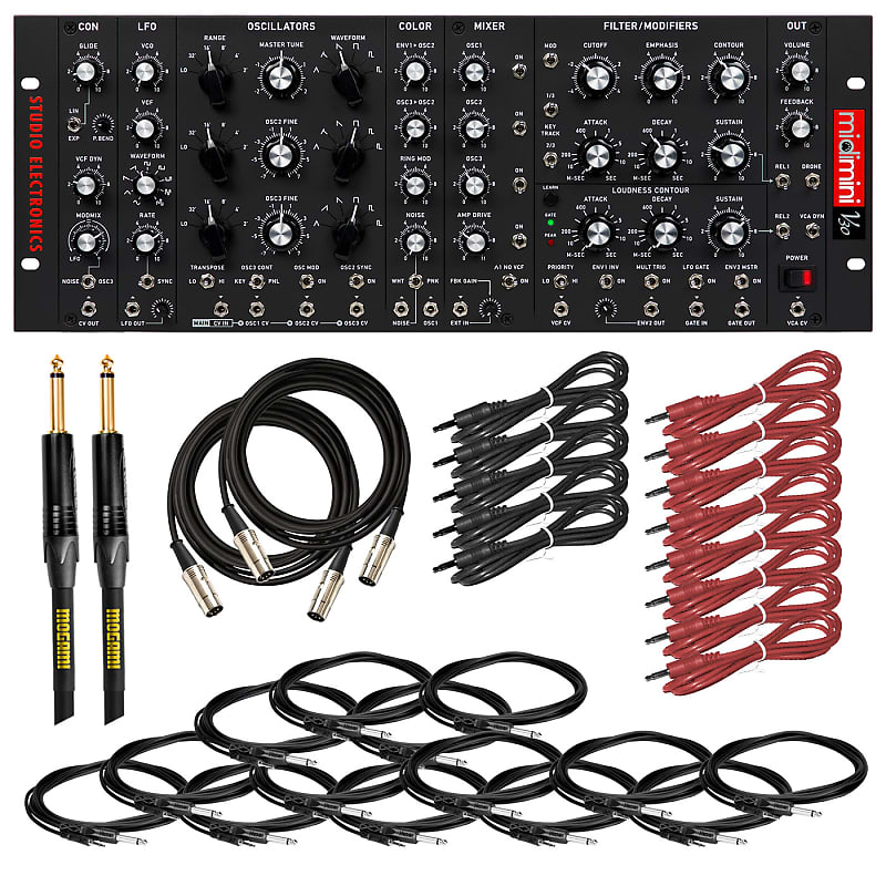 Studio Electronics Midimini V30 Monophonic Analog Synthesizer - Cable Kit image 1