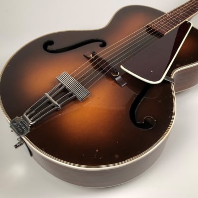 Stunning 1930's Wm. L. Lange Paramount Model "N" Archtop Guitar with Original Case image 1