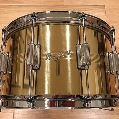 Rogers Dyna-Sonic B7 Brass 5x14 Snare Drum